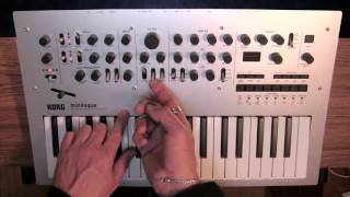 Korg Minilogue Filters Part 3 of 8 [upl. by Aicekat]