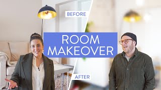 Kleines Zimmer richtig einrichten  Wohnzimmer Makeover [upl. by Zanas]