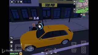 Roblox taxi boss gameplay part 36 [upl. by Enomaj947]