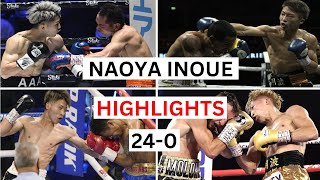 Naoya Inoue 240 Highlights amp Knockouts [upl. by Westfall]