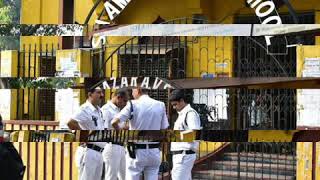 Police visiting Shyambazar AV School after teacher got injured by firecrackers lit by HS examinees [upl. by Hyps167]