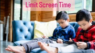 Screen Time How To Limit Child Screen Time  Mastering Screen Time [upl. by Notpmah]