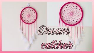 Diy Dream Catcher Easy Dream Catcher webbing tutorial diy Dream Catcher step by step tutorial [upl. by Leatrice216]