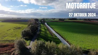 Motorritje in de buurt en een beetje vliegen met drone [upl. by Annohsak]