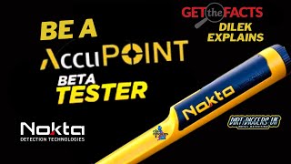 BECOME a NOKTA TESTER for the new ACCUPOINT [upl. by Treva]