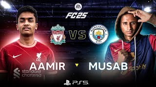 PS5 EA FC 25 🔵 MAN CITY VS LIVERPOOL 🔴 Realistic ULTRA Graphics Gameplay 4K 60FPS HDR FIFA 25 [upl. by Laenej423]