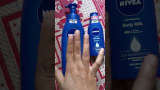 Nivea body lotion review review nivea shorts [upl. by Yrelbmik]