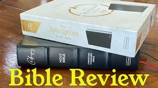 CSB Spurgeon Study Bible Review [upl. by Langston824]