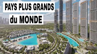 Top 20 Des Pays Les Plus Gros Du Monde Pays Grand Pays Vastes [upl. by Archibald]