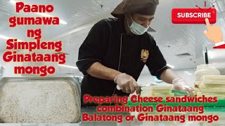 Paano gumawa ng Ginataang mongo or Lelut Balatong Simple Panlasang Pinoytony chef [upl. by Fachini]