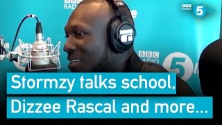 Stormzy talks school Dizzee Rascal depression and more [upl. by Atniuqal470]