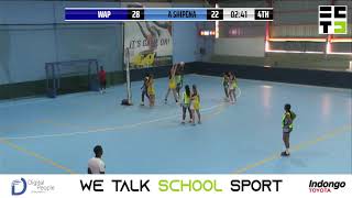 NETBALL SL U19 ASHIPENA 1 vs WAP 1 [upl. by Idou46]