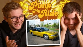 REAGERAR PÅ PIMP MY RIDES SJUKA BYGGEN [upl. by Andri]