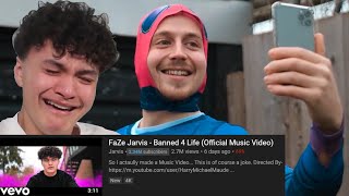 The CRINGIEST Fortnite Rap Song on YouTube  FaZe Jarvis  quotBanned 4 Lifequot [upl. by Notsirk]