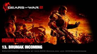 13 Brumak Incoming  Gears of War 2 Original SoundTrack OST [upl. by Dunc]