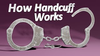 How Handcuff Works 3D animation [upl. by Winebaum]