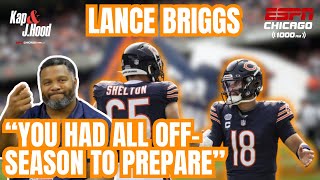 Chicago Bears HAVE TO use picks to get an offensive lineman  Lance Briggs [upl. by Kiran497]