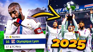 Naprawiłem OLYMPIQUE LYON i pokonałem PSG w FC24 😱 [upl. by Enaelem]