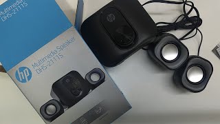 HP Multimedia Mini USB Speaker DHS2111S  Unboxing 2023 [upl. by Aratal]