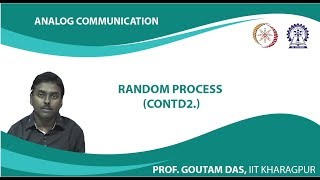 Lecture 40  Random Process Contd  2 [upl. by Rozanna]