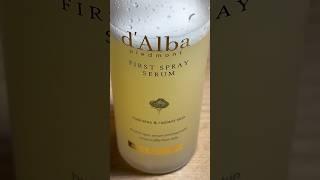 d’Alba First Spray Serum [upl. by Loats]