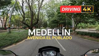 4K Medellín Avenida el poblado 🇨🇴 Sin Destino [upl. by Bathulda659]