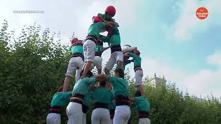 Les Santes 2024  Castellers de Vilafranca quot9d8quot [upl. by Jacy]