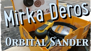 Mirka Deros Review  Best Random Orbital Sander sander [upl. by Macomber986]