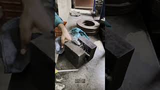 Amazing process of manufacturing car suspension rubbers [upl. by Occor]