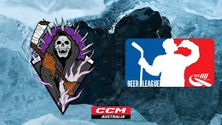 Reapers v Leprechauns  Div 5  2nd May  IceHQ Beer League ice hockey [upl. by Ragg]