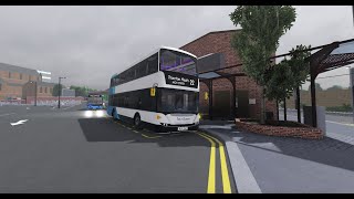 Roblox Croydon  Route 22 West Croydon  Thornton Heath High Street  Tour Buses [upl. by Tranquada958]