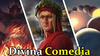 Infierno Purgatorio y Paradiso de Dante  Resumen completo de La Divina Comedia [upl. by Eirak]