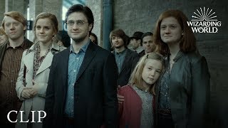 Harry Potter and the Deathly Hallows part 1  the Order at the burrow after the sky battle HD [upl. by Vories]