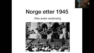 Historie VG3 Norge etter 1945 Etter 2verdenskrig [upl. by Eiddam]