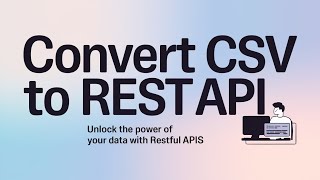 Convert CSV to REST API [upl. by Burris]