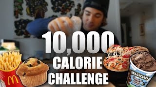 10000 CALORIE CHALLENGE AT 16 YEARS OLD 12h [upl. by Esinehc]