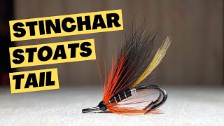 A Stoats Tail for AUTUMN SALMON  Fly Tying Tutorial [upl. by Einad]