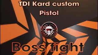 Division 2  TDI ‘Kard‘ custom pistol in a boss fight [upl. by Acissey464]