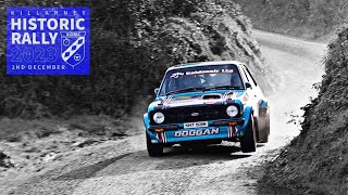 KILLARNEY HISTORIC RALLY 2023  BEST OF MODIFIED Flat Out Action Service Exit footage amp MORE [upl. by Batsheva726]