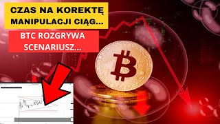 BITCOIN ROZGRYWA SCENARIUSZ MAIPULACYJNY ANALIZA BTC ETH MAKRO [upl. by Ateloiv]