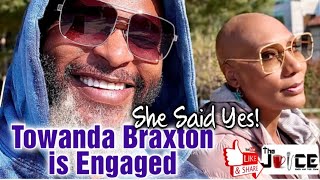 Towanda Braxton is Engaged She Said Yes While On Stage with Cedric The Entertainer amp Trina Braxton [upl. by Ahsyas]