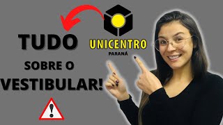 COMO FUNCIONA O VESTIBULAR DA UNICENTRO [upl. by Tore]