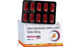 Nefintra 500 Tablets Sodium Bicarbonate Tablets 500mg [upl. by Anua404]