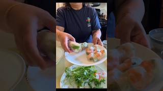 Vietnamese spring rolls with shrimps [upl. by Fonzie772]