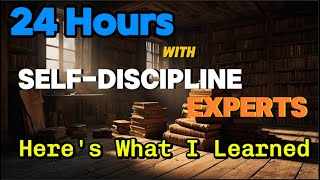 I Spent 24 Hours with SelfDiscipline Experts and Learned This [upl. by Leiram]