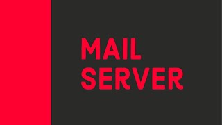 Mail Server on Linux [upl. by Anilad1]