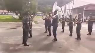 Banda do Exército  Hino Os Guerreiros se Preparam [upl. by Nerrawed]