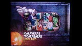 Promo quotCalaveras y Calabazasquot Octubre 2012 en Disney XD [upl. by Eneleh]