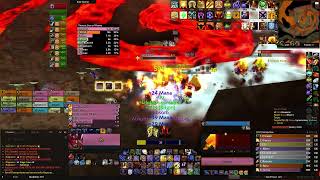 WoW SoD  Maddogs vs Ragnaros in Molten Core H2 Paladin Seal Twisting full T1 sets [upl. by Simson]