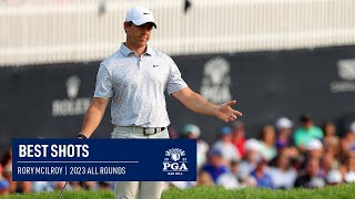 Rory McIlroys Best Shots  2023 PGA Championship [upl. by Anika]